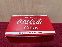Coca-cola fémdoboz,díszdoboz