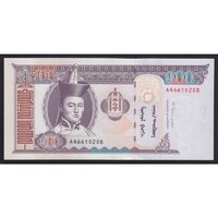 Mongólia,100 tugrik 2014 UNC