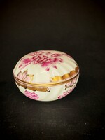 Herendi Viktória, ritka, rózsaszín dobozka.
