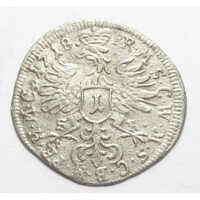 Németország,Georg Wilhelm 1 krajcár 1718 - Brandenburg-Bayreuthi őrgrófság EF ezüst 0.57g560
