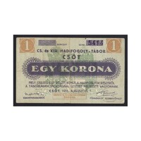 Magyarország,1 krone/korona 1916 - Csót F