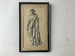 Czigány jelzéssel - Női akt .