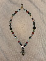 Autó védőangyal  gyógyító csakra  drágakövekkel ! Új !