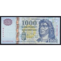 Magyarország,1000 forint 2006 DA - MINTA UNC