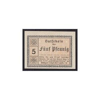 Németország,5 pfennig 1914-1923 - Festenberg - Vegyesbolt aUNC+