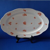 HERENDI Orange mintás pecsenyés tál-1940