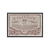 Magyarország,50 fillér 1920 - Uránia Színház Szombathely aUNC+