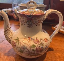 Fajansz Sarreguemines Minton nagy teás kanna