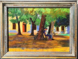 Nándor Deák -Park Scene-