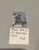 Török bélyeg 1917