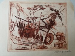 ALMÁSY ALADÁR RÉZKARC