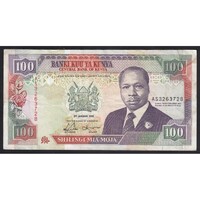 Kenya,100 shilingi 1992 F