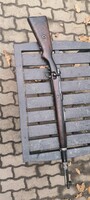 Gyönyörű 1937-es Mauser K98 puska tele waa beütőkkel, riasztóvá alakítva