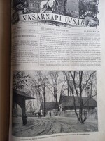 Antik Vasárnapi Újság 2-26.sz. kötésben 1896 - Milleniumi kiállítás-Yacht-raj, Ferencz Ferdinánd stb