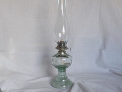 Retro üveg petróleum lámpa