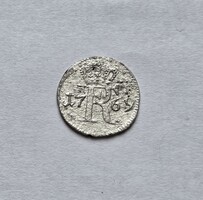 Ritka! Porosz ezüst 1/48 Thaler / Tallér 1769 A.