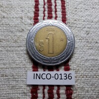 Mexikó 1 Peso 2010 EF