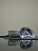 Epiag - Zwiebelmuster - Kobaltkék - Hagymamintás - "Meisseni mintás" - Vese alakú tál - Készlet 6db