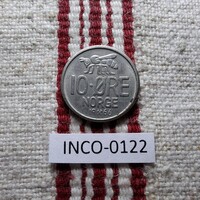 Norvégia 10 Öre 1966 EF