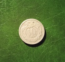 Osztrák - Magyar Koronapénz 10 heller 1894 és 1908-ból 2 féle 2 db