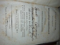 Keresztény vallástan 1825 A képeken látható állapotban ritka