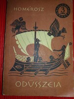 1963.Homérosz -  Odüsszeia - KLASSZIKUS könyv a képek szerint SZÉPIRODALMI