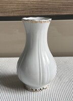 Zsolnay porcelán stafír arany váza