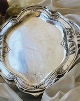 Szecessziós Albert Köhler/WMF ezüstözött tálca
