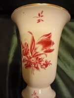 Herendi porcelán talpas váza