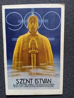 D209349 Szent István  900 év. jubileum 1938 - Bánhidi János csendőr törzsőrmester Szekszárd