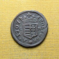 II. Rákóczi Ferenc 1707 CM Poltura - verde: Kassa