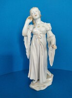 Herendi porcelán figura Ofélia