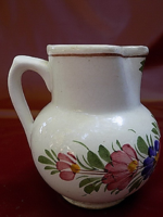 Riolit,Hollóházi,kézi festett boros kancsó 1940.