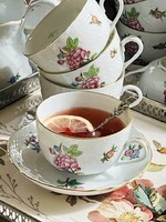 Jubileumi Herendi Eton mintás  teás csésze