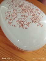 Hollóházi porcelán  tojás nagyobb