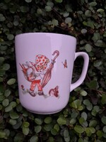 Zsolnay mesemintás bögre