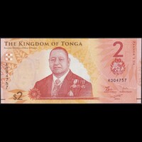 Tonga 2 Pa'anga 2023 P-W50 UNC