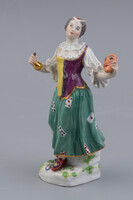 Meissen Columbine figura