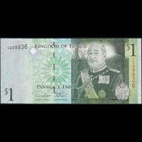 Tonga 1 Pa'anga 2008 P-37b UNC