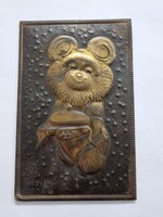 Misa mackó, maci az 1980-as moszkvai olimpia kabalafigurája