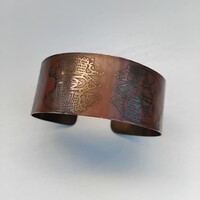 RÉGI IPARMŰVÉSZETI RÉZ KARKÖTŐ KARPEREC