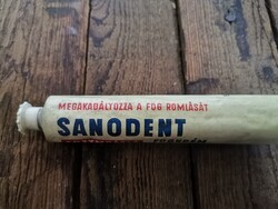 Elida Sanodent fogkrém minta doboz