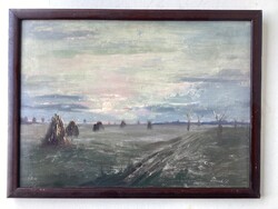 Piczek Zoltán - Őszi naplemente .