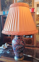 Imari stílusú Japán porcelán lámpa