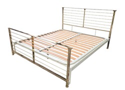 Elegáns luxus, Riva Cantù aranyozott fém franciaágy B274