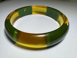 Retro műgyanta karperec