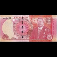 Tonga 2 Pa'anga 2015 P-44 UNC