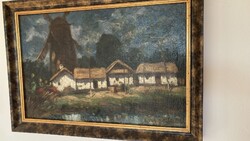 Iványi-Grünwald Béla (1867-1940), festmény, olaj tecnika