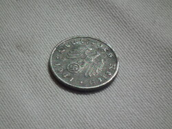 Németország, horogkeresztes birodalmi 1 Pfennig (Reichspfennig), 1941 F
