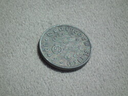 Németország, horogkeresztes birodalmi 1 Pfennig (Reichspfennig), 1943 D